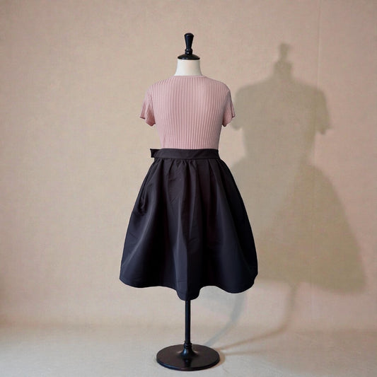 COS Pleated Sllk Taffeta Skirt