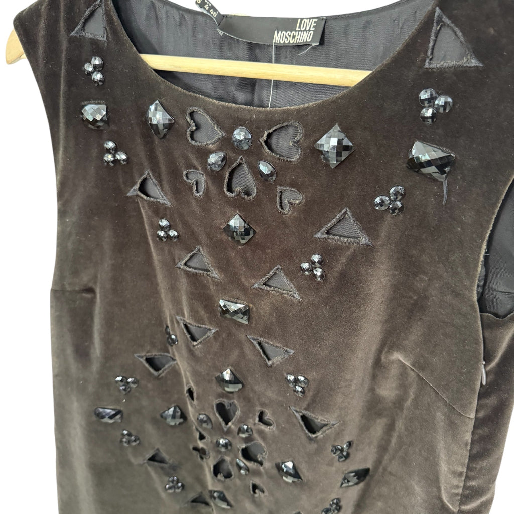 Love Moschino Black Statement Dress