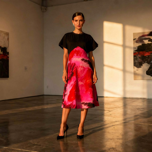 DKNY Black Day-to-Evening Dress