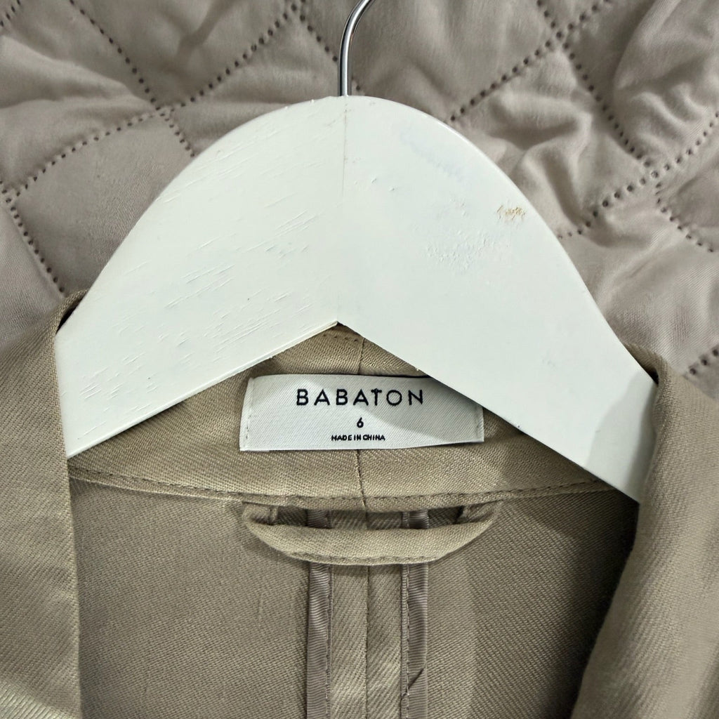 Babaton Power Blazer in Beige