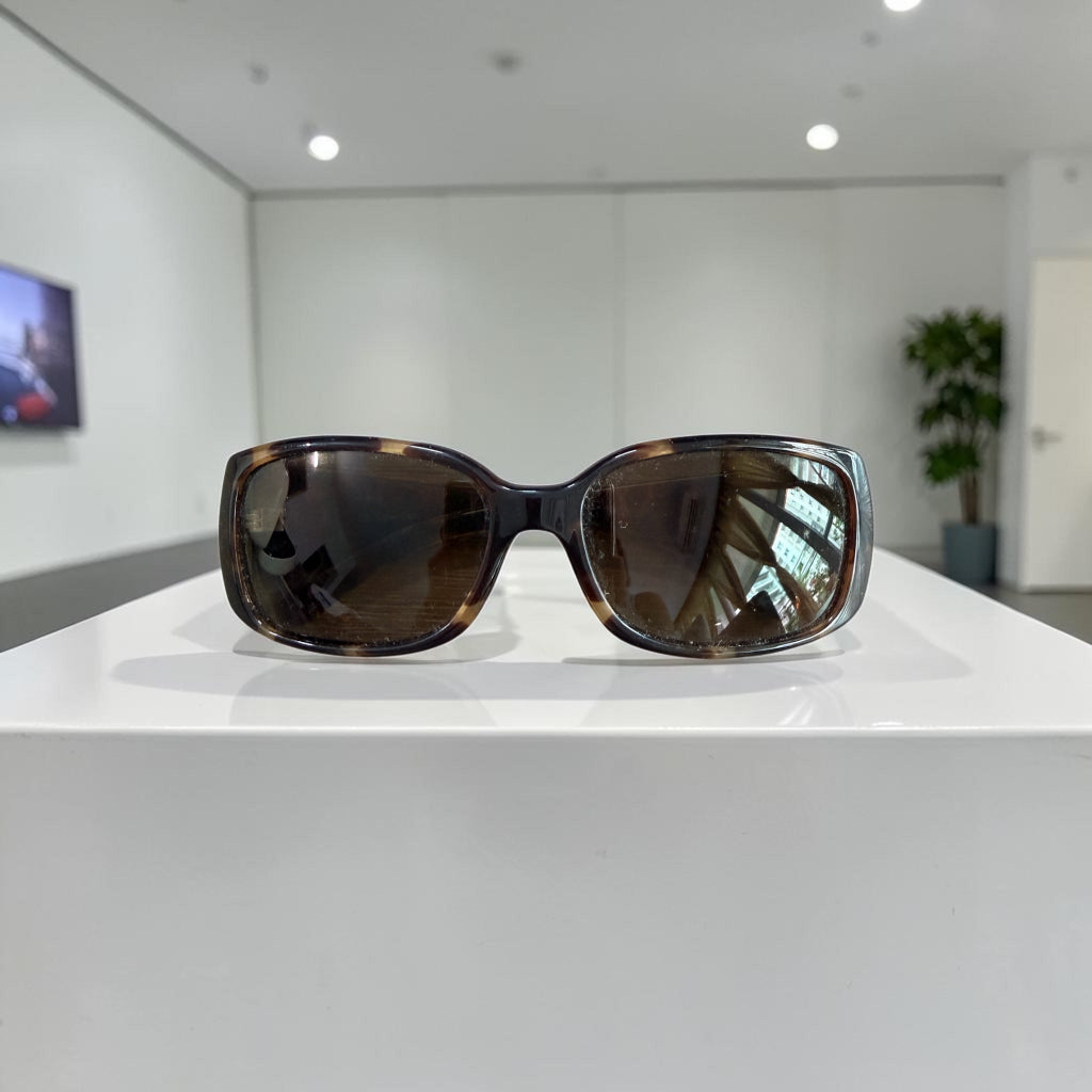 Calvin Klein Tortoise Rectangle Sunglasses