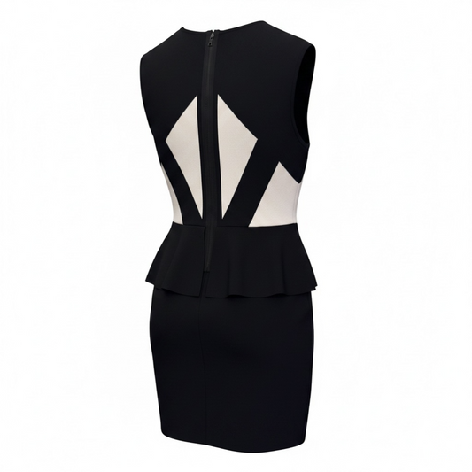 BCBGMaxAzria Caprice Colourblock Mini Dress