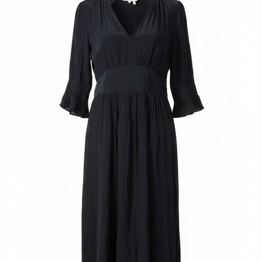 Ba&sh Vika Ruffled Midi Dress