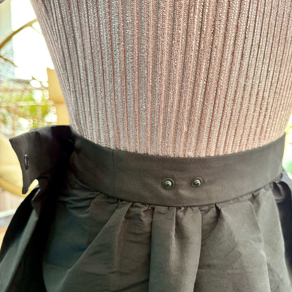 COS Pleated Sllk Taffeta Skirt