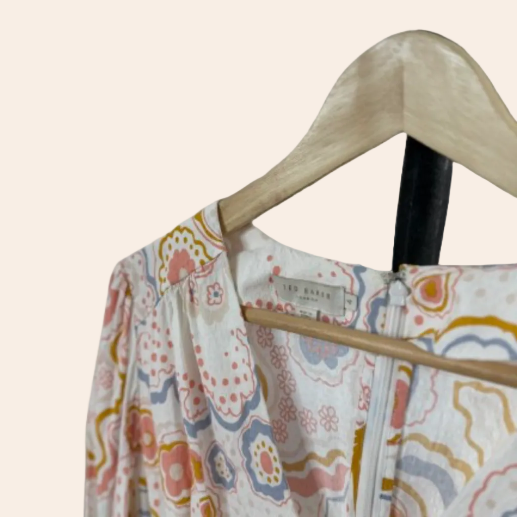 Ted Baker Thelia paisley print mini dress