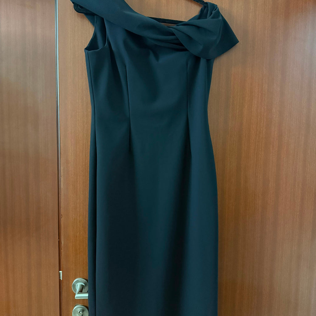 Greta Constantine Loyola Dress in Black