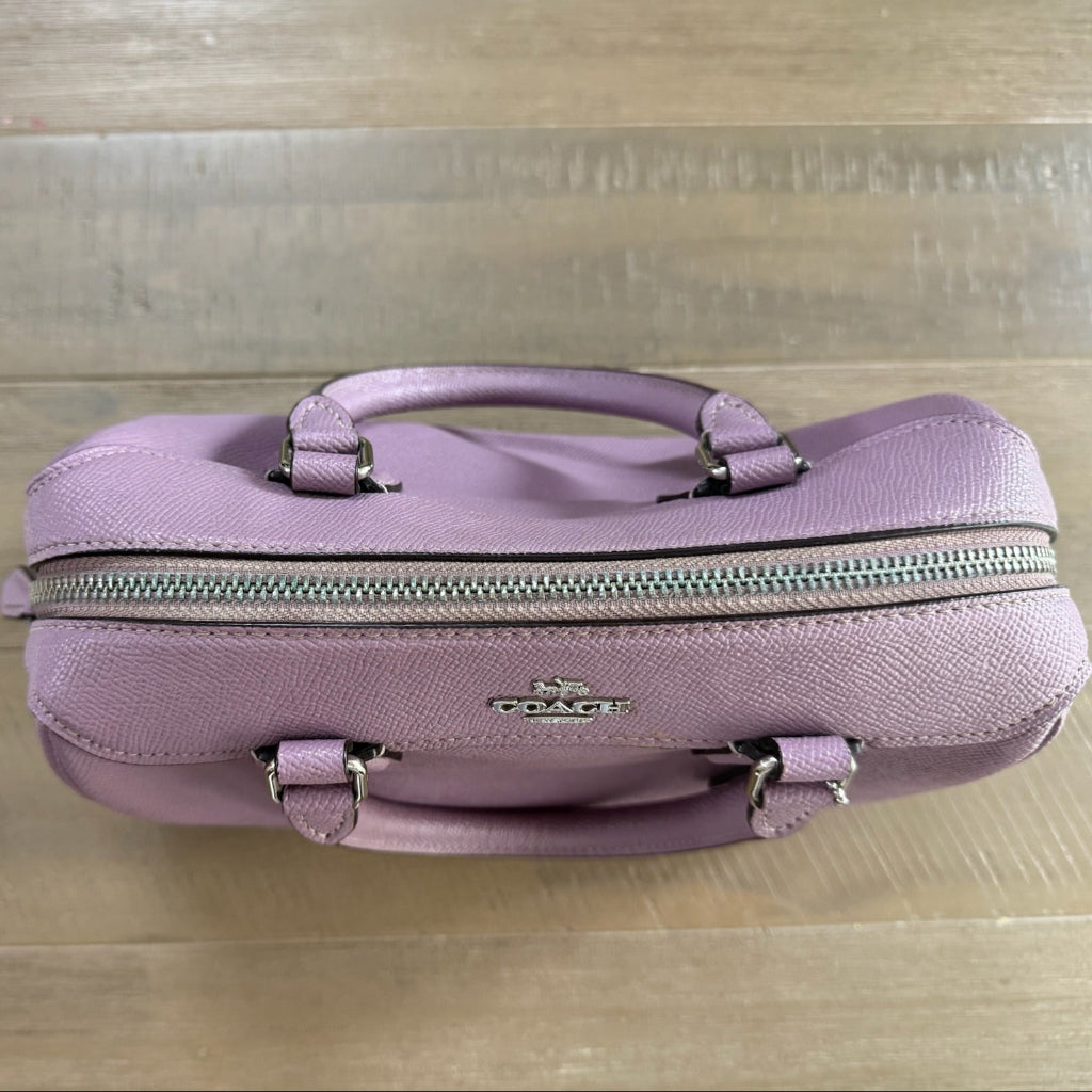 Coach Bennett Satchel Bag in Dusty Mauve
