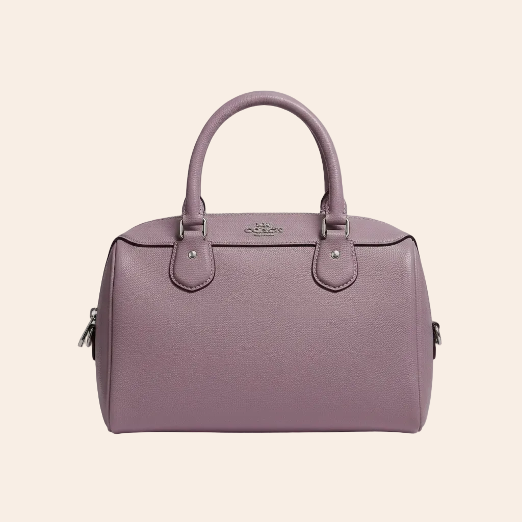 Coach Bennett Satchel Bag in Dusty Mauve