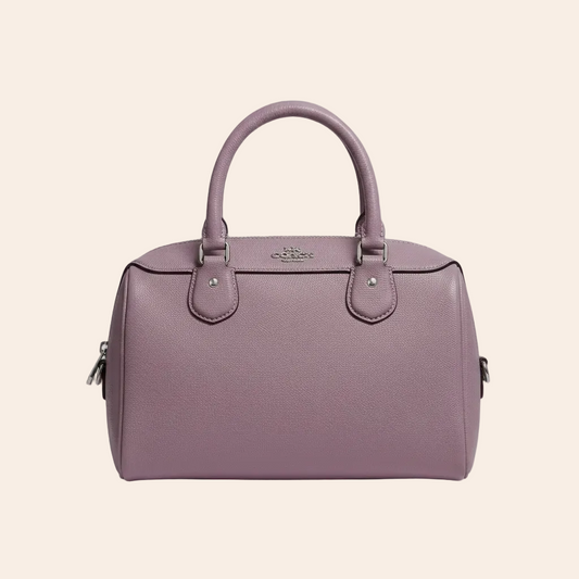 Coach Bennett Satchel Bag in Dusty Mauve