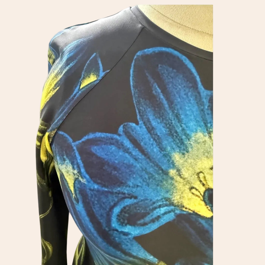 Christopher Kane Botanical Print Mini Dress