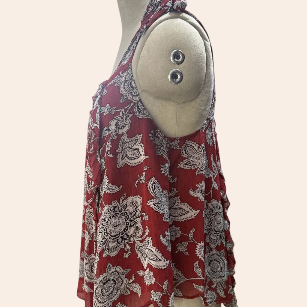 Scotch & Soda Floral Tie-Shoulder Cami Top