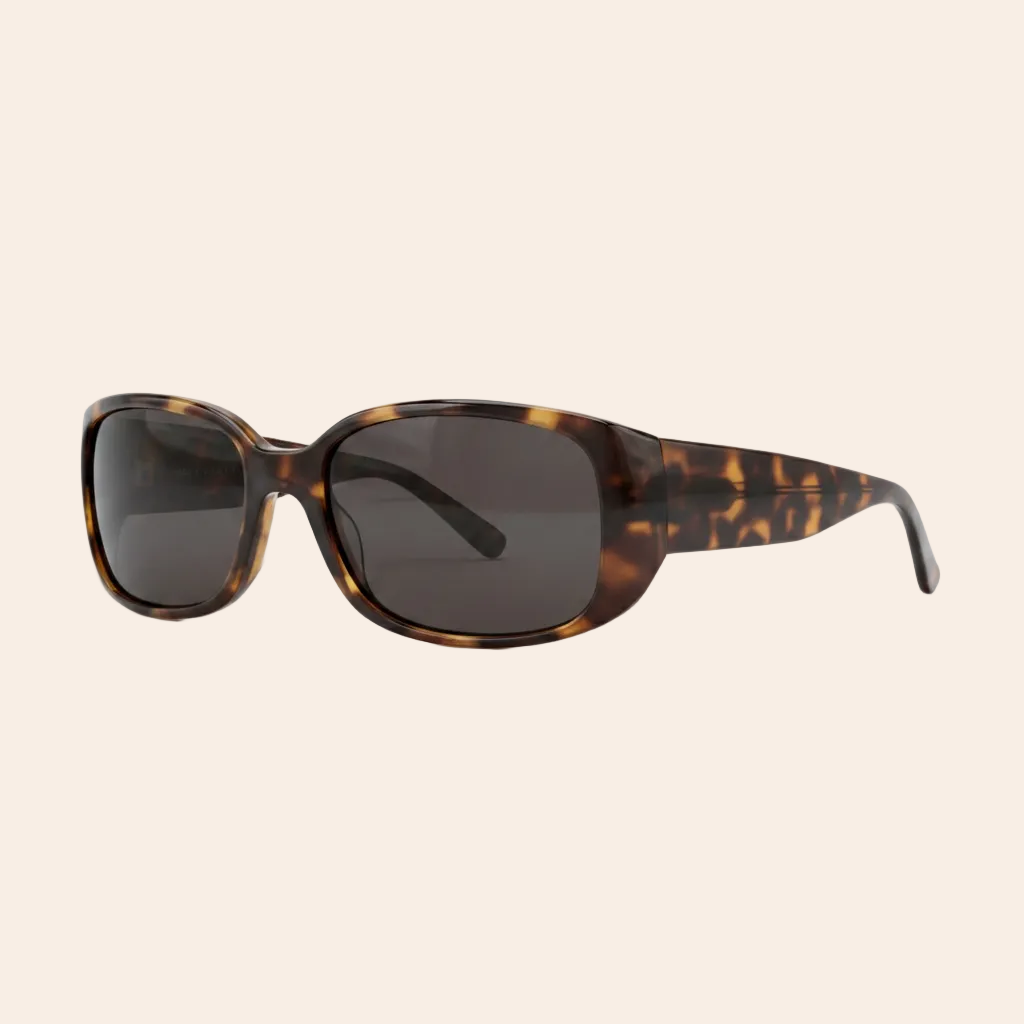 Calvin Klein Tortoise Rectangle Sunglasses