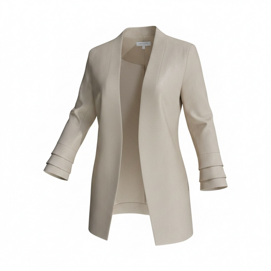 Babaton Power Blazer in Beige