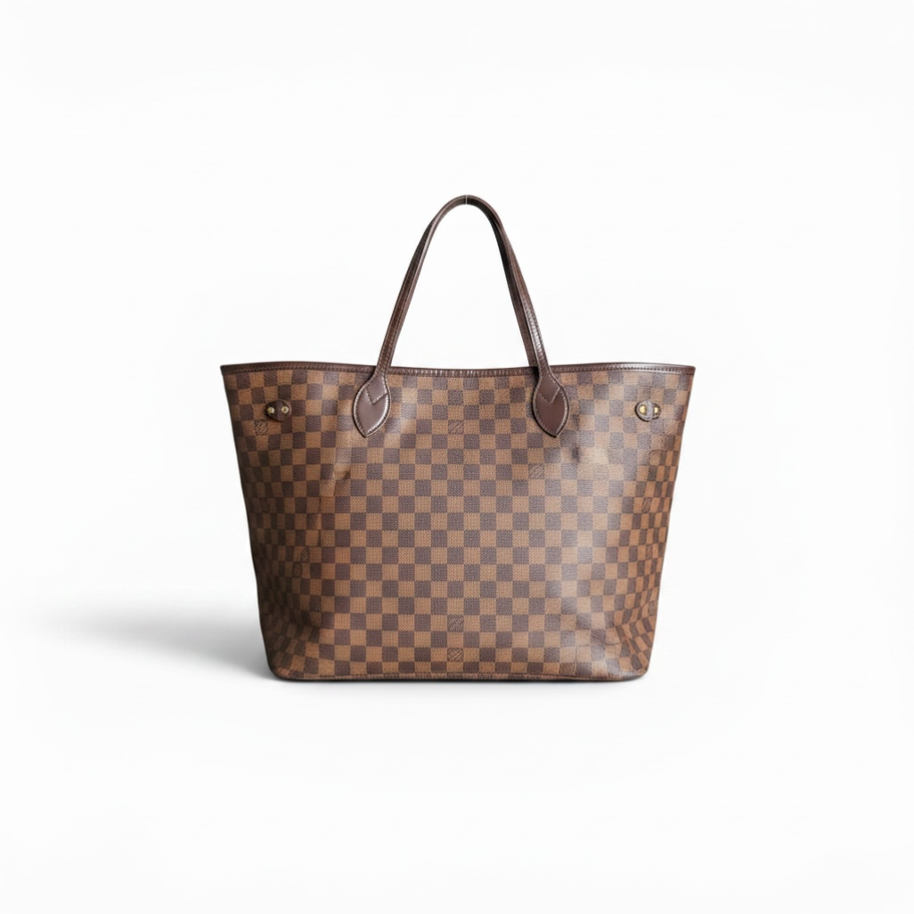 Louis Vuitton Neverfull MM Tote in Damier Ebene