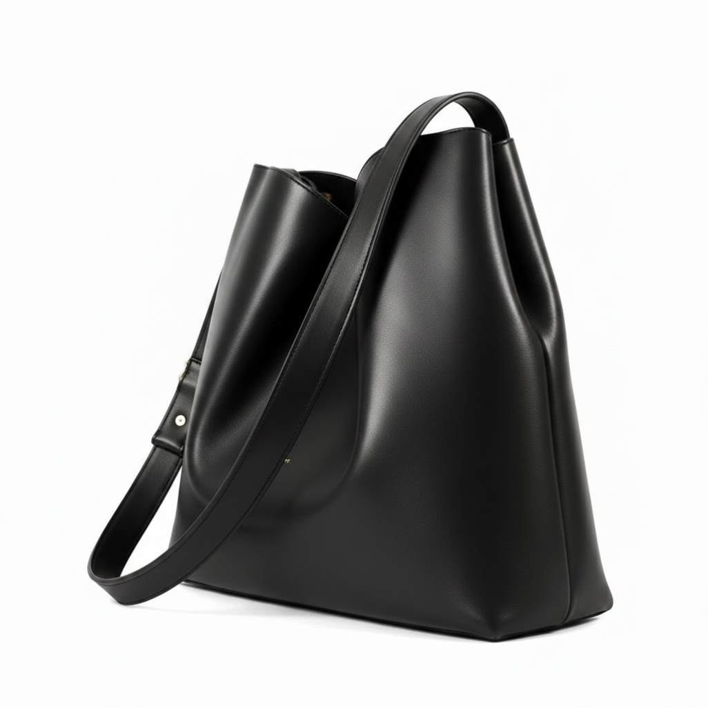 Rag & Bone Riser Leather Hobo in Black